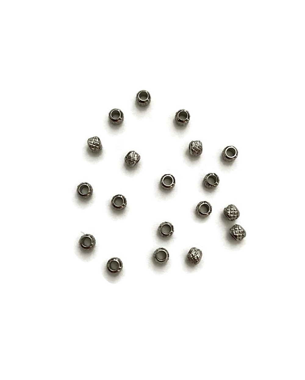 Przekładka ozdobna 3x2,5mm stal nierdzewna 10szt.