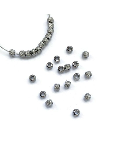Przekładka ozdobna 3x2,5mm stal nierdzewna 10szt.
