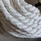 Sznurek sznur lina skręcana 20mm bawełna naturalny