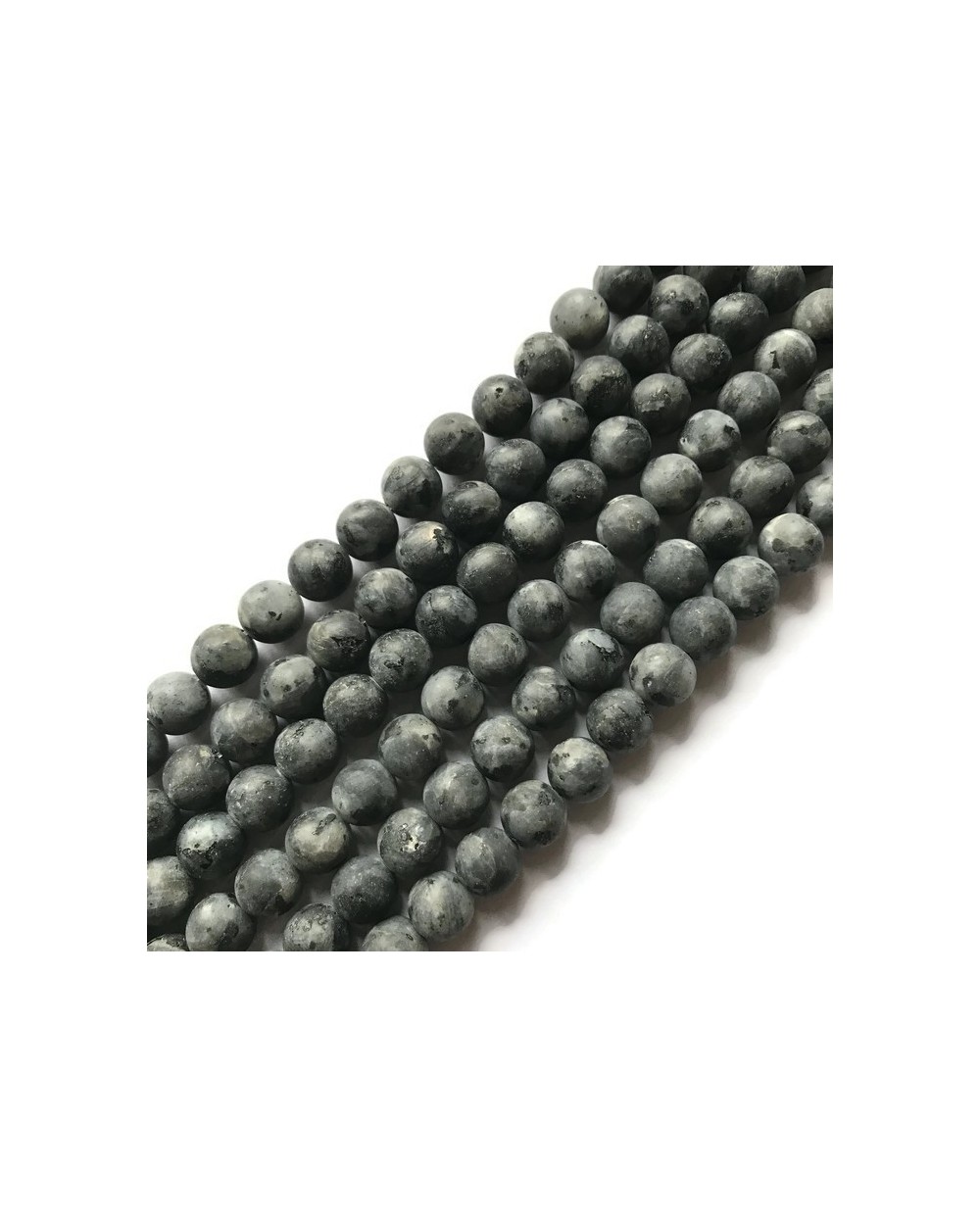 Larvikit kulka matowa 10mm sznurek