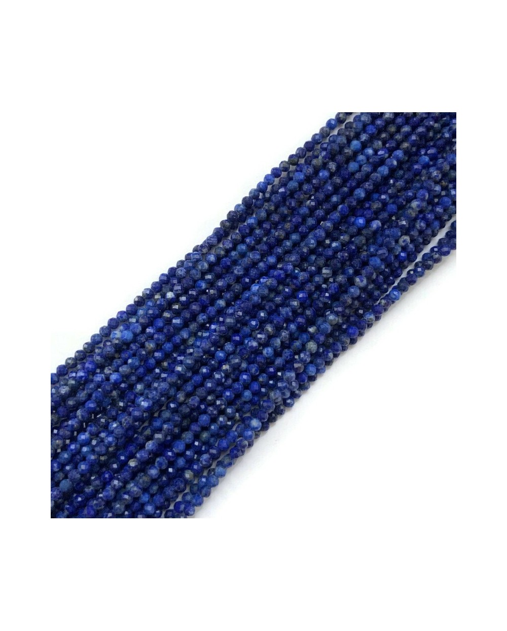 Lapis Lazuli kulka fasetowana 2mm sznurek