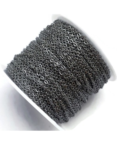 Łańcuszek 2x1,5x0,4mm stal nierdzewna