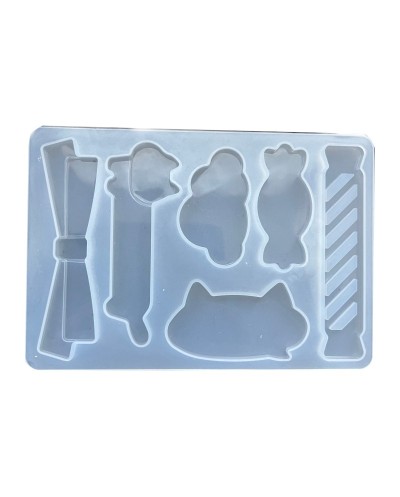 Forma do żywicy forma silikonowa do odlewów 125x86x5,5mm baza spinek