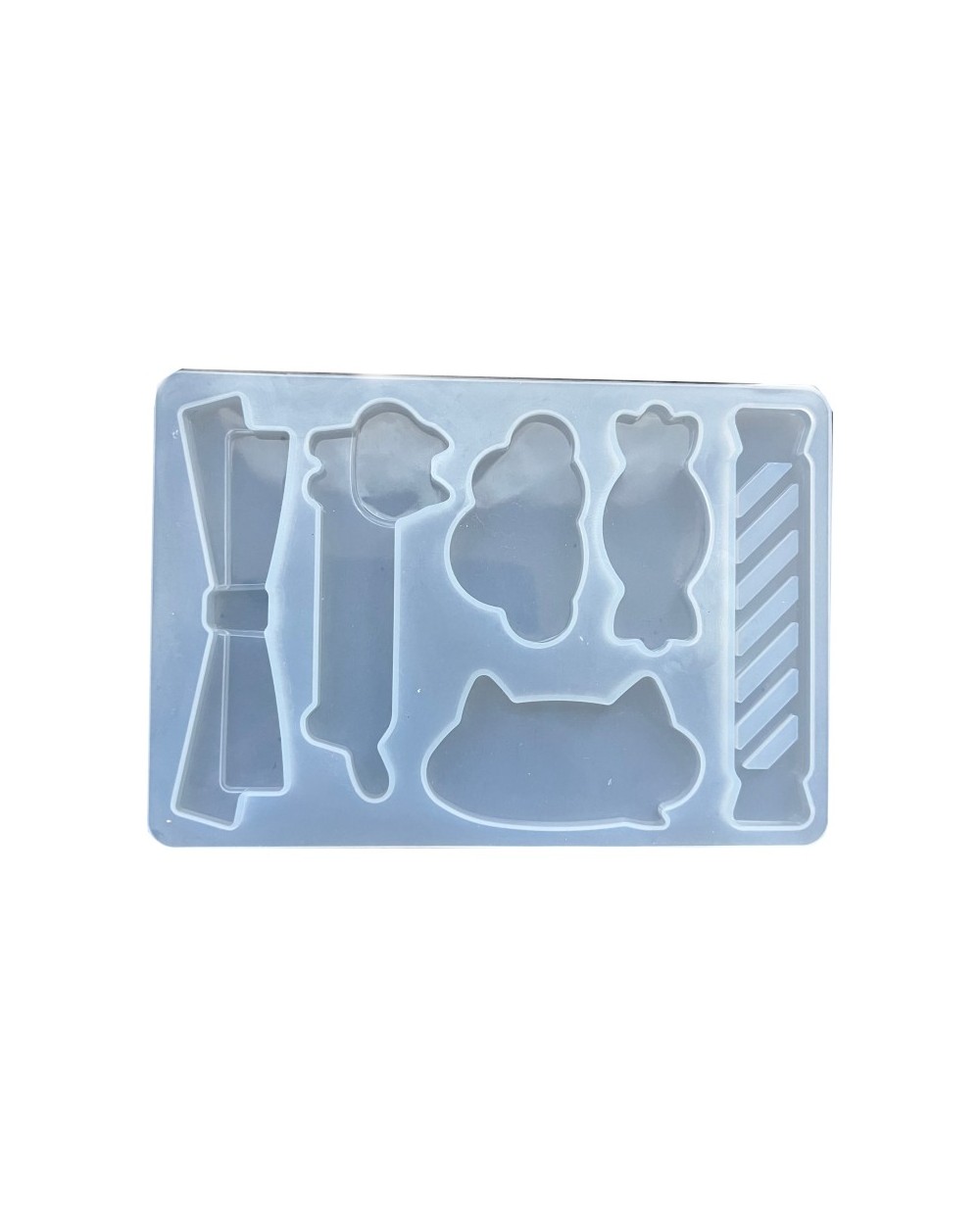 Forma do żywicy forma silikonowa do odlewów 125x86x5,5mm baza spinek