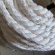Sznurek sznur lina skręcana 16mm bawełna naturalny