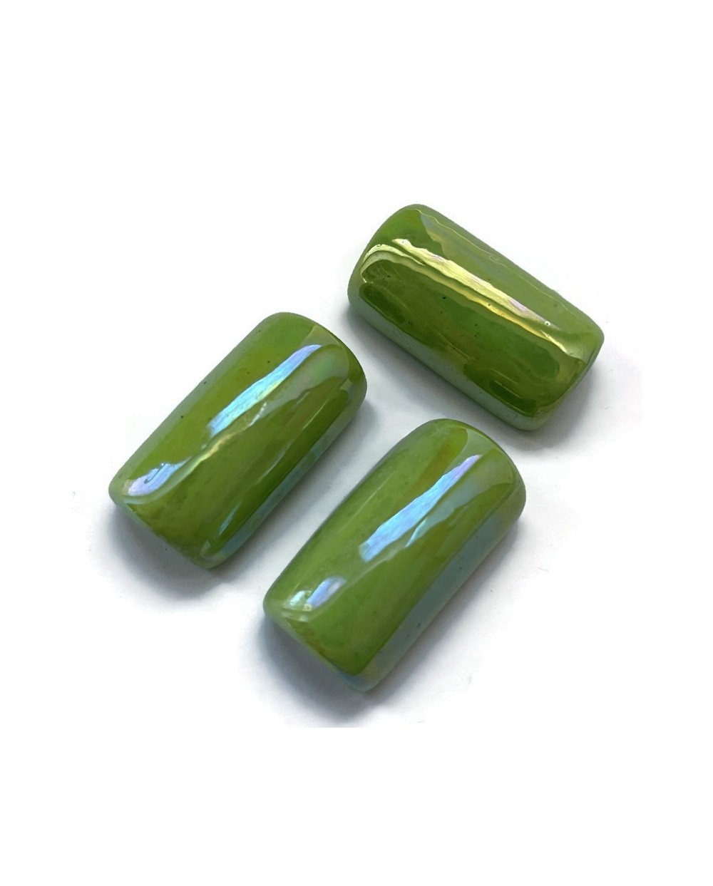 Tunel rurka ceramiczna 36mm blady zielony