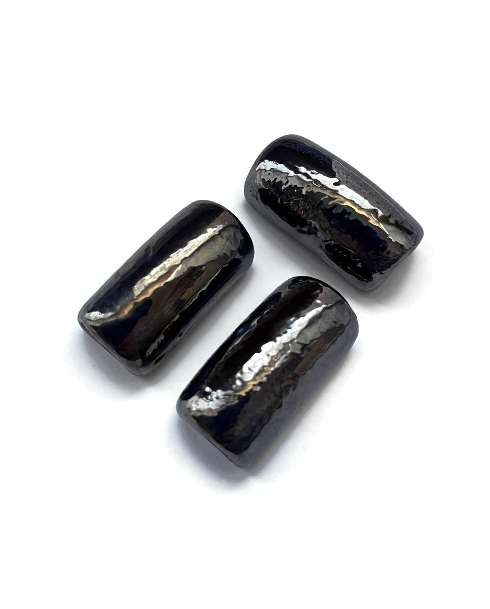 Tunel rurka ceramiczna 36mm granat-miedziany