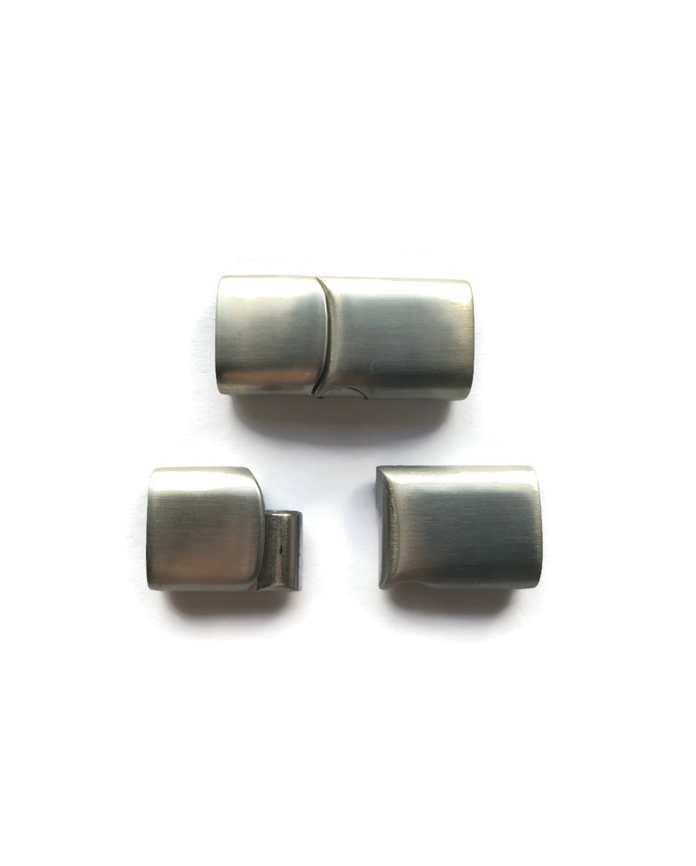 Zapięcie magnetyczne wsuwane 29x14mm stal nierdzewna