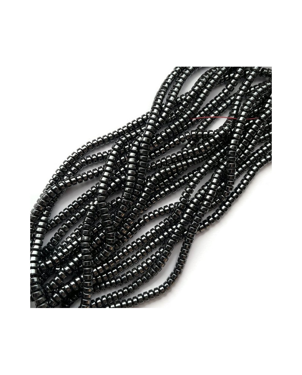 Hematyt dysk oponka 4,5x2,5mm czarny