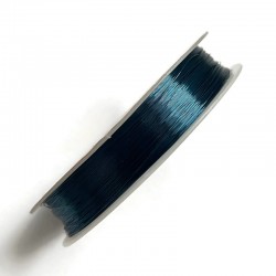 Drut jubilerski 0,2mm niebieski emerald