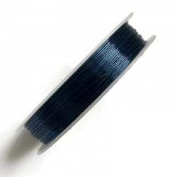 Drut jubilerski 0,3mm niebieski