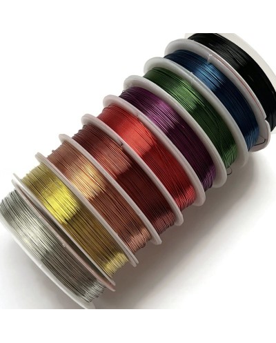 Drut jubilerski 0,4mm czerwony