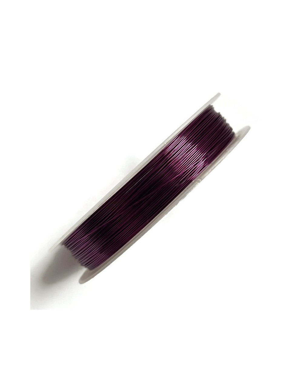 Drut jubilerski 0,4mm ciemny róż