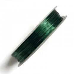 Drut jubilerski 0,5mm ciemny zielony