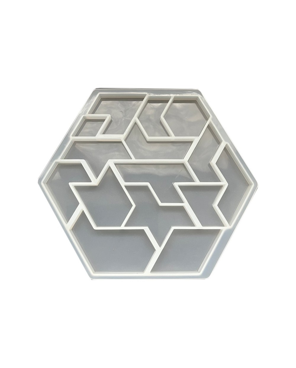 Forma do żywicy forma silikonowa do odlewów 160x183x8,5mm