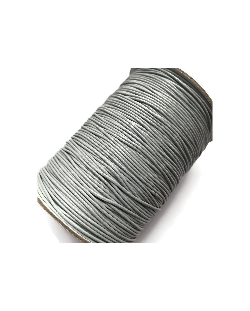 Sznurek jubilerski nabłyszczany topliwy 0,5mm - j. szary