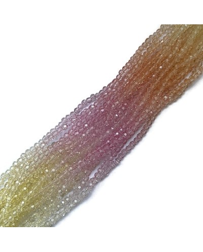 Szkło fasetowane cieniowane kulka 4-4,5mm