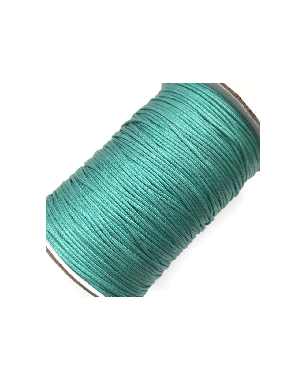 Sznurek jubilerski nabłyszczany topliwy 1,5mm - turkus