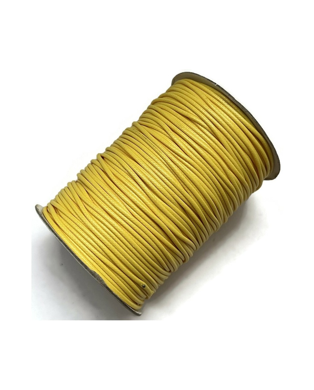 Sznurek jubilerski nabłyszczany topliwy 1,5mm - żółty