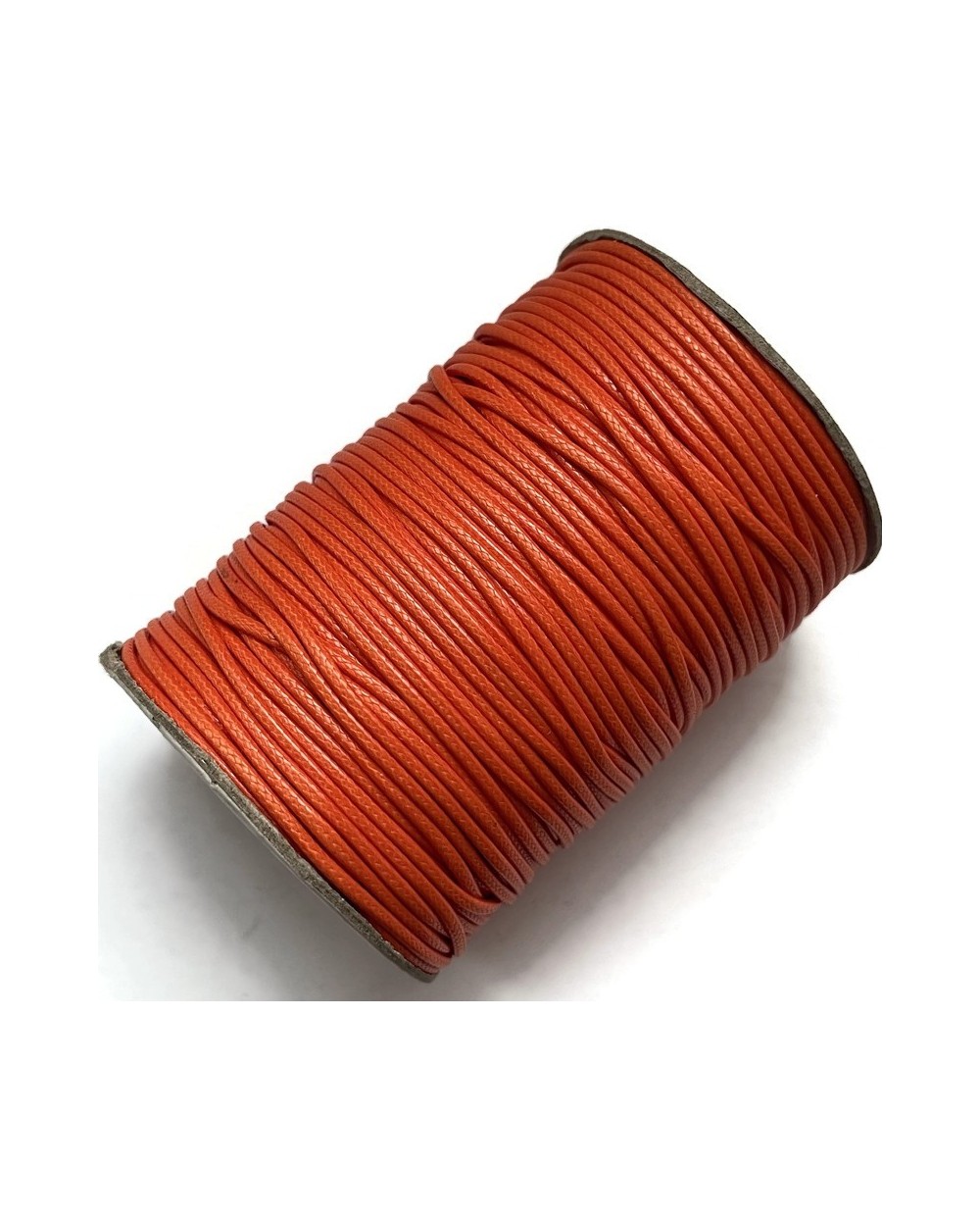 Sznurek jubilerski nabłyszczany topliwy 1,5mm - pomarańcz
