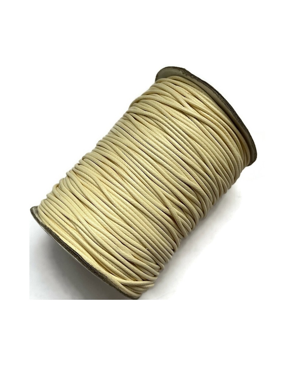 Sznurek jubilerski nabłyszczany topliwy 1,5mm - Ecru