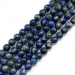 Lapis lazuli kulka 8mm sznurek