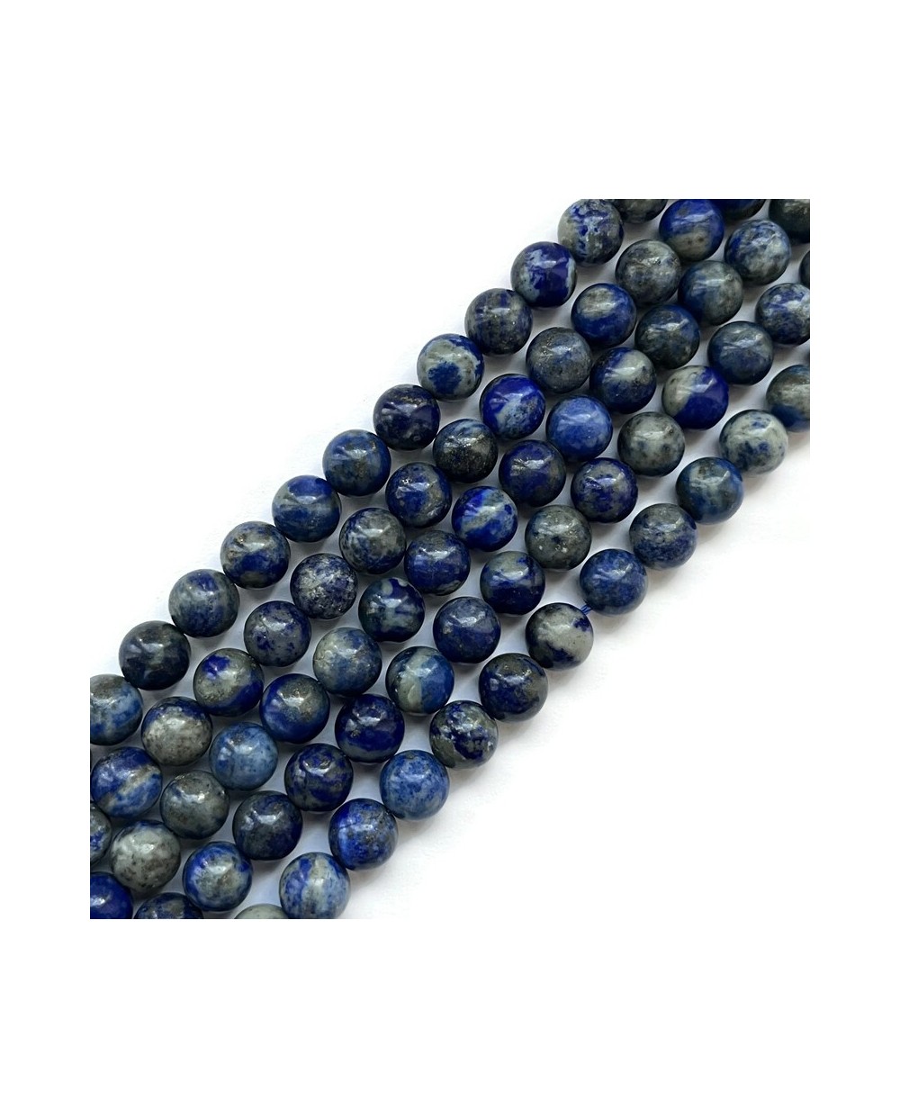 Lapis lazuli kulka 8mm sznurek
