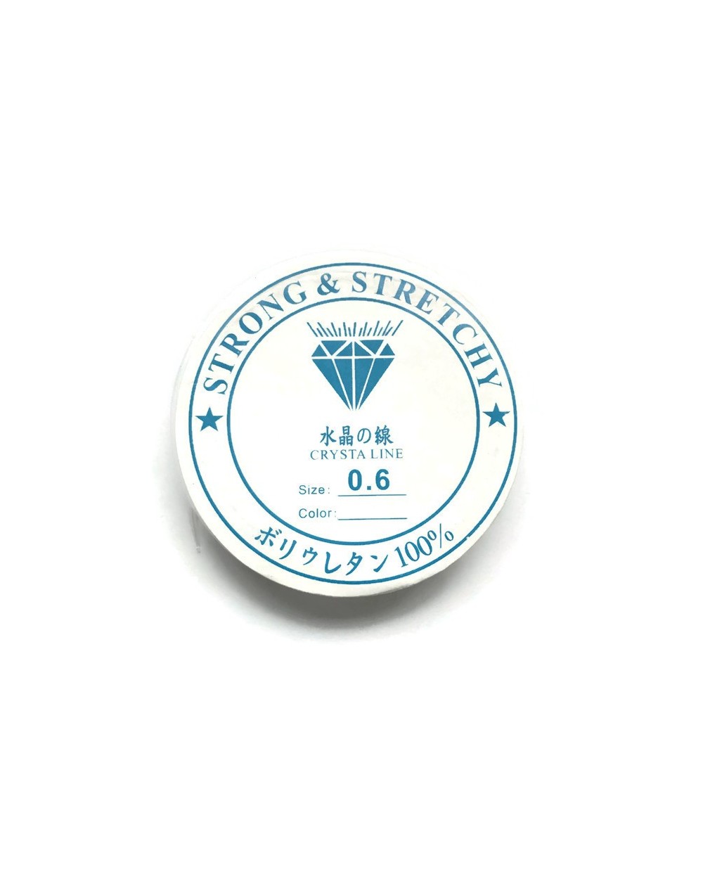 Gumka jubilerska 0,6mm szpulka 8m