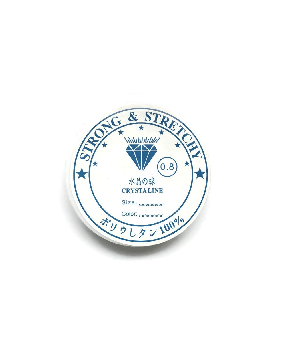 Gumka jubilerska 0,8mm szpulka 5m
