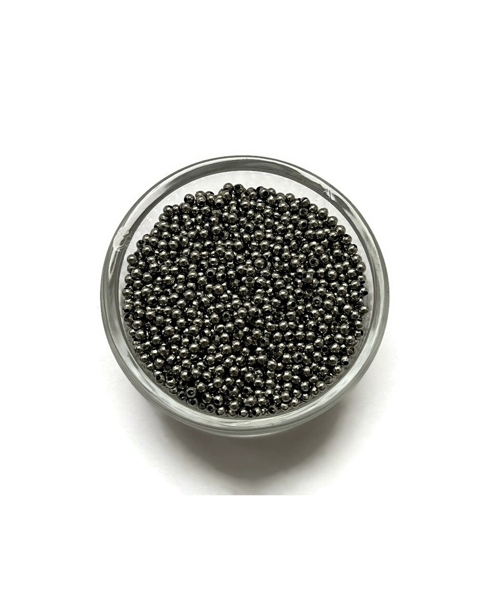 Przekładka kuleczka ok 2x2mm stal nierdzewna