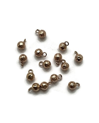 Zawieszka Stal Nierdzewna kuleczka 7,8x5mm Rose Gold