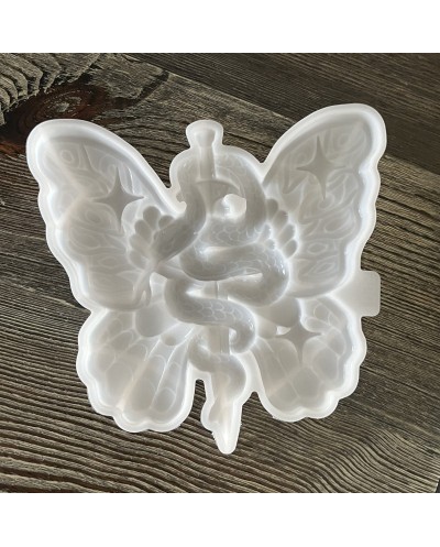Forma silikonowa do odlewów z żywicy i gipsu 187x206x22mm