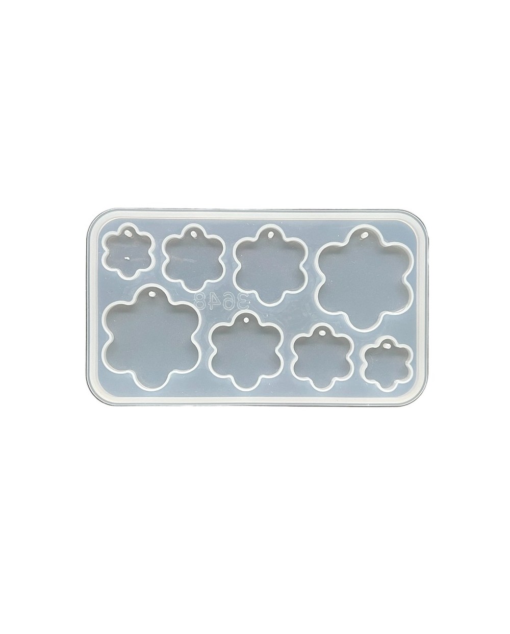 Forma do żywicy forma silikonowa do odlewów  76x132x5mm zawieszki