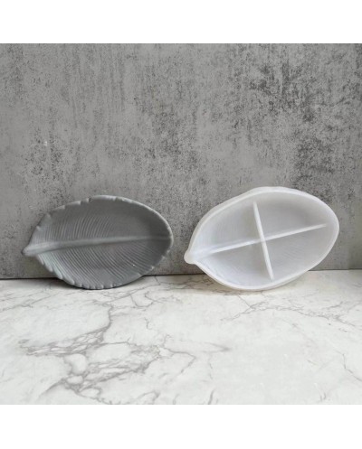 Forma silikonowa do odlewów z żywicy i gipsu 52x100x25mm Liść