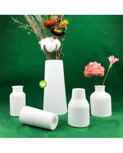 Forma silikonowa do odlewów z żywicy i gipsu 20,5x9,5x6cm wazon duży