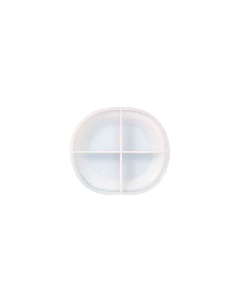 Forma silikonowa do odlewów z żywicy i gipsu 12,3x10,8cm miseczka