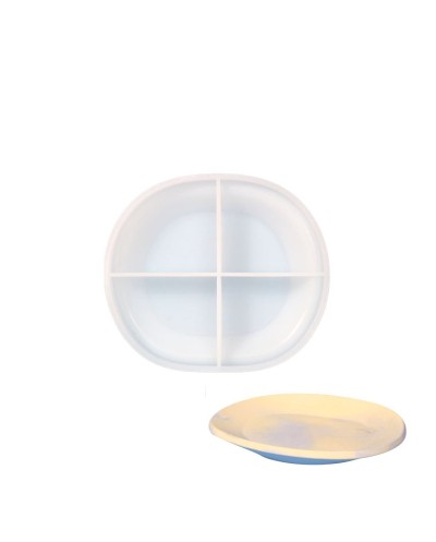 Forma silikonowa do odlewów z żywicy i gipsu 12,3x10,8cm miseczka