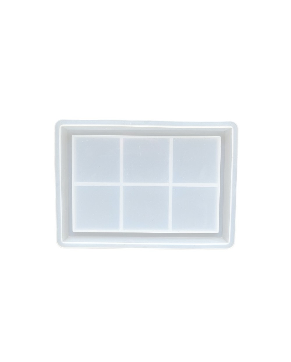 Forma silikonowa do odlewów z żywicy i gipsu 16,1x11,4x1,9cm podkładka
