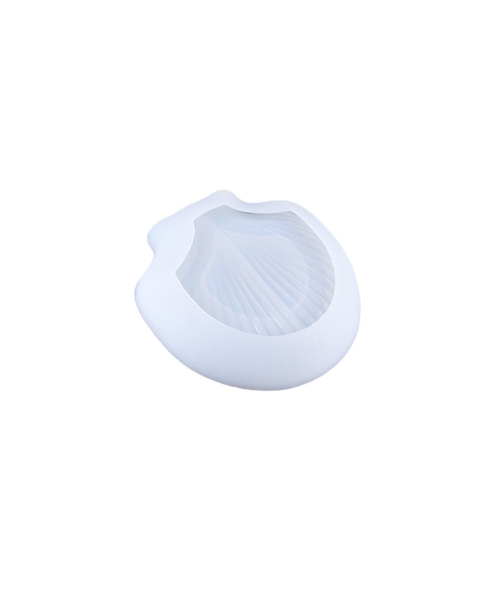 Forma silikonowa do odlewów z żywicy i gipsu 15,5x14,7cm muszelka