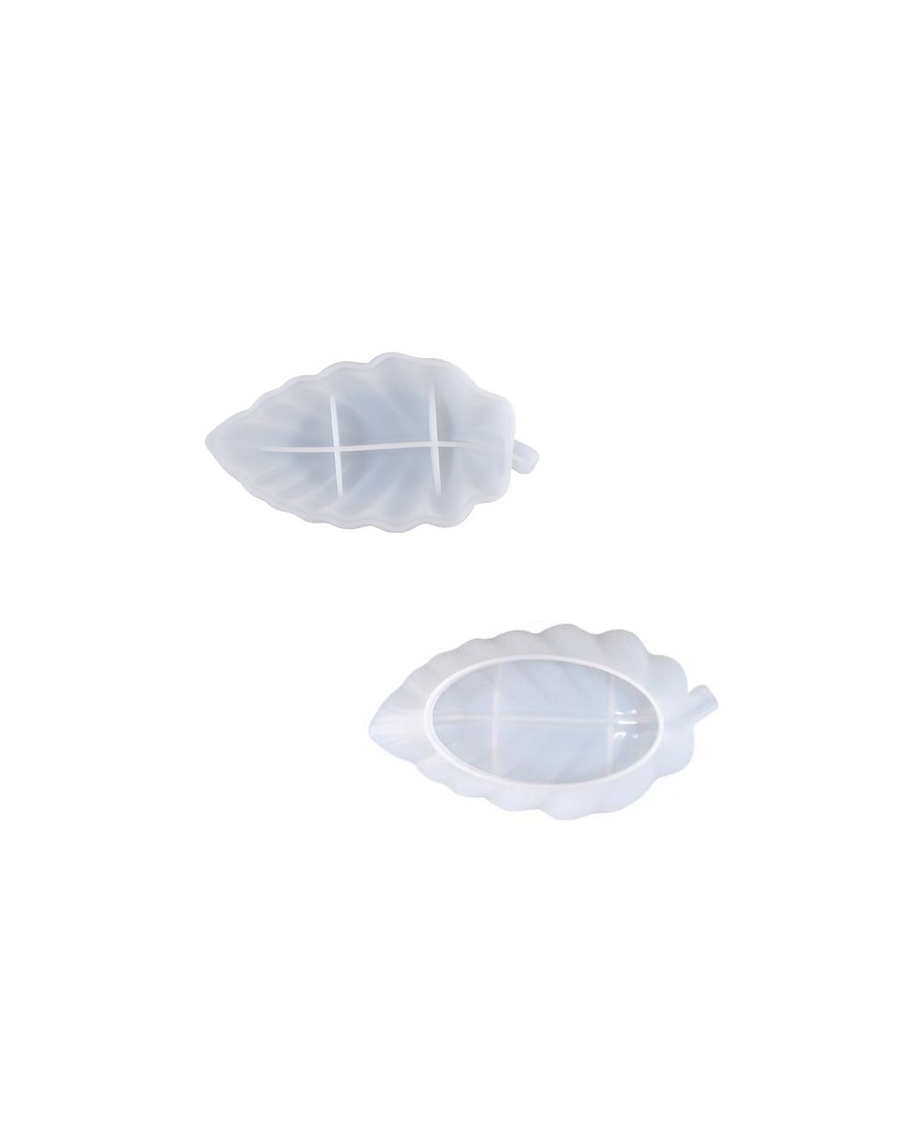 Forma silikonowa do odlewów z żywicy i gipsu 18,4x10x3,8cm Liść