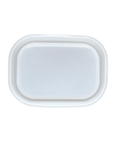 Forma silikonowa do odlewów z żywicy i gipsu 18,5x13cm podstawka
