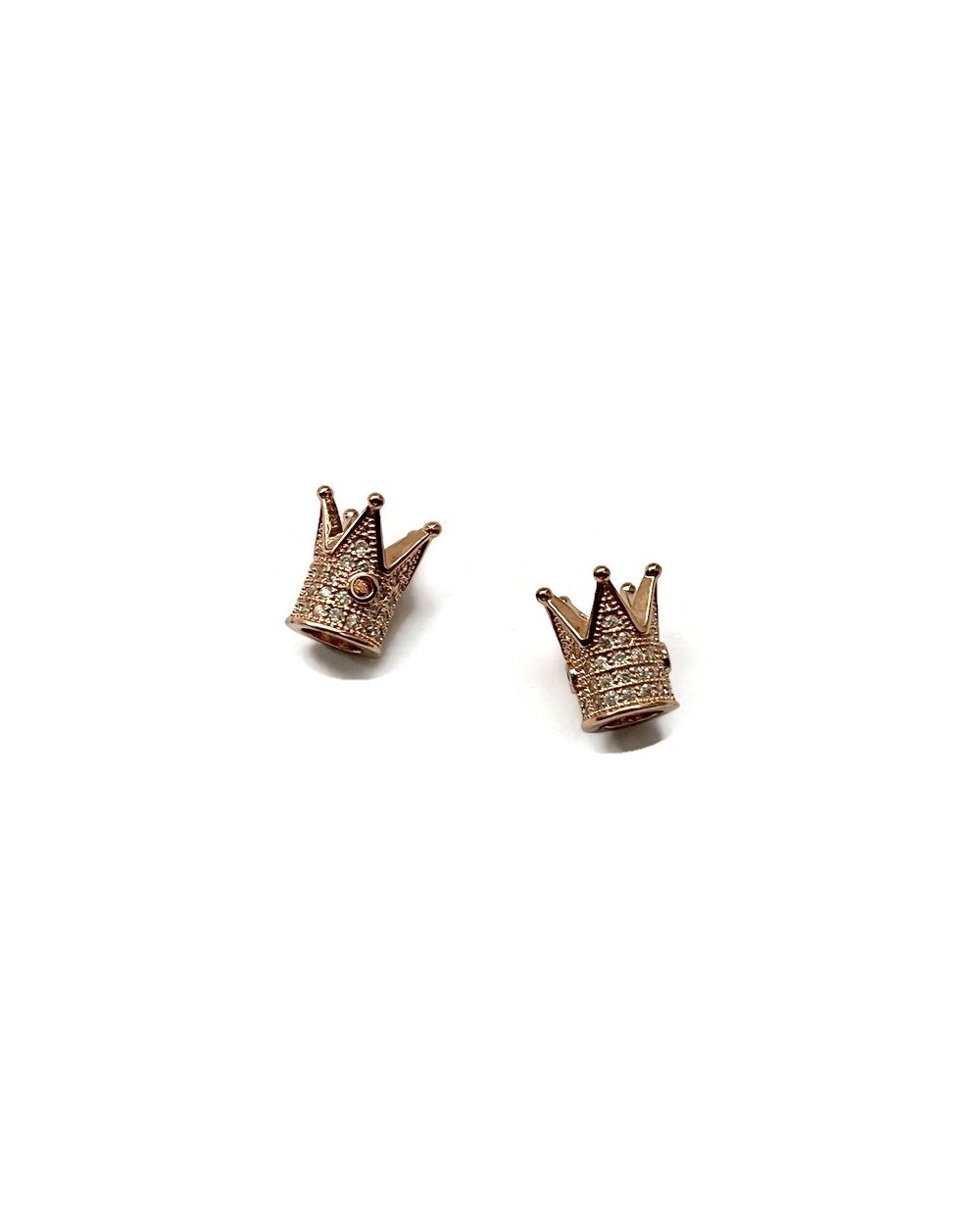 Przekładka korona rose gold 12x10mm- 1szt.