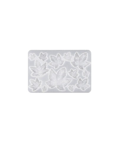 Forma do żywicy forma silikonowa do odlewów  93x63x3,5mm liście