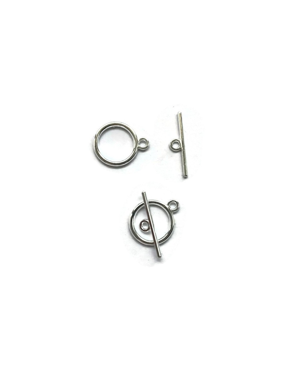 Zapięcie toggle 15x2 mm cyna