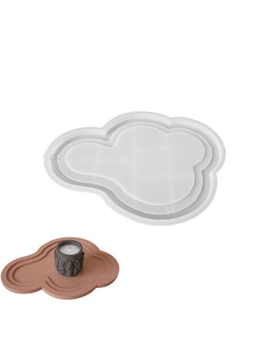 Forma silikonowa do odlewów z żywicy i gipsu  240x187x11mm podstawka