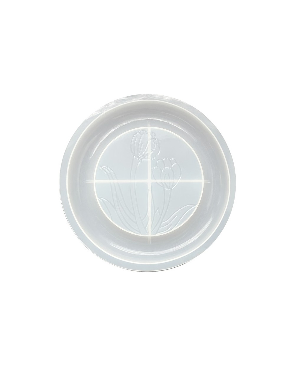 Forma silikonowa do odlewów z żywicy i gipsu  214x24mm podstawka