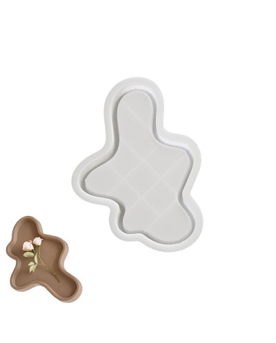 Forma silikonowa do odlewów z żywicy i gipsu 324x213x21mm podkładka