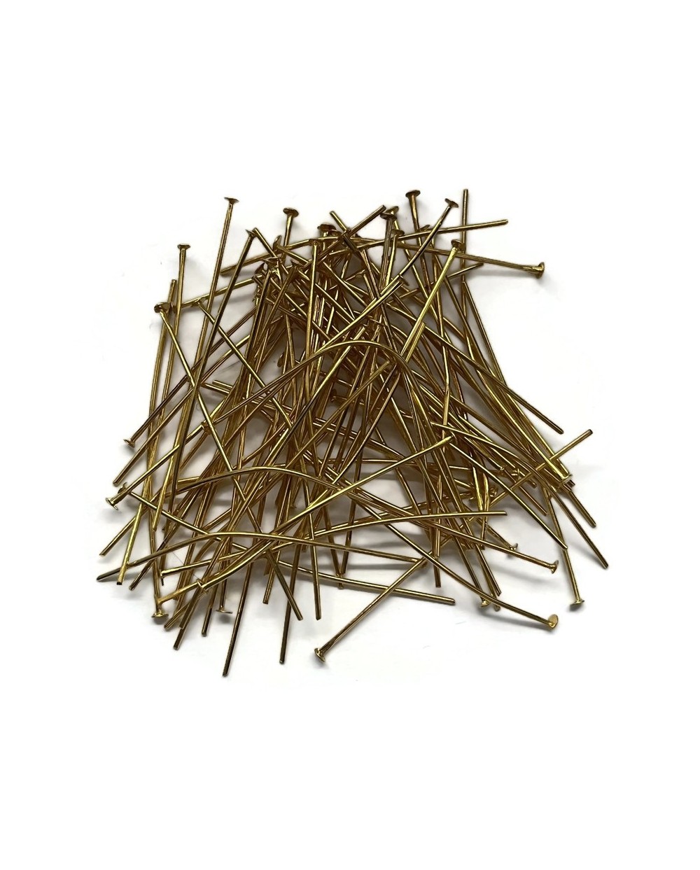 Szpilki gwoździe złoto 50mm- 10 gram