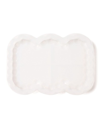Forma silikonowa do odlewów z żywicy i gipsu  ok 118x168x19mm Podkładka