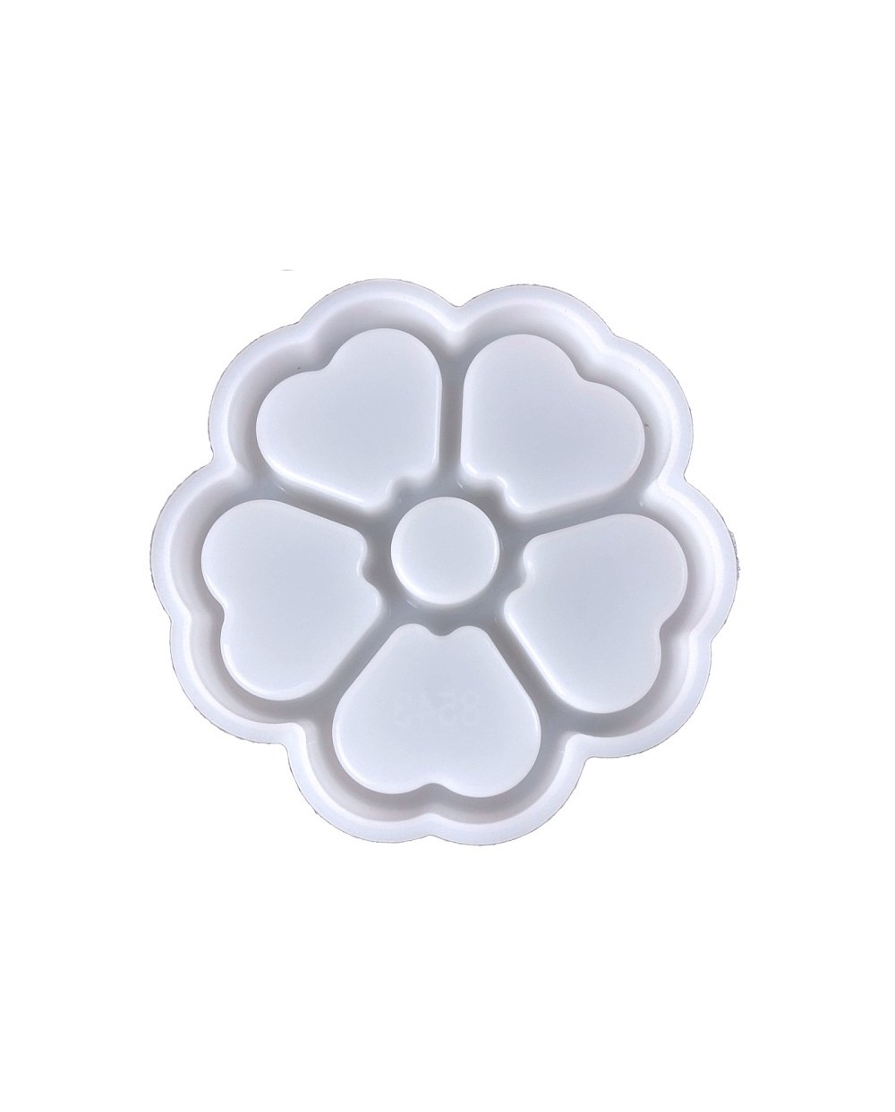 Forma silikonowa do odlewów z żywicy i gipsu  ok 158x153x22mm Kwiatek